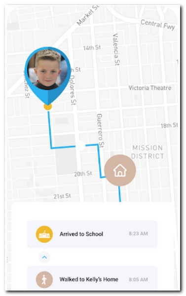 가족 위치 추적기