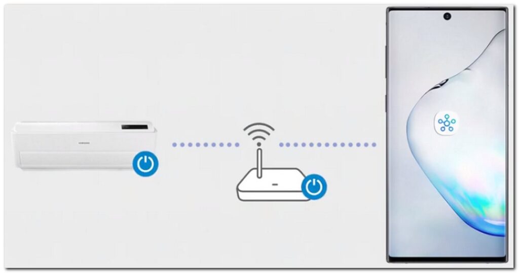 삼성 에어컨 리모컨 SmartThings