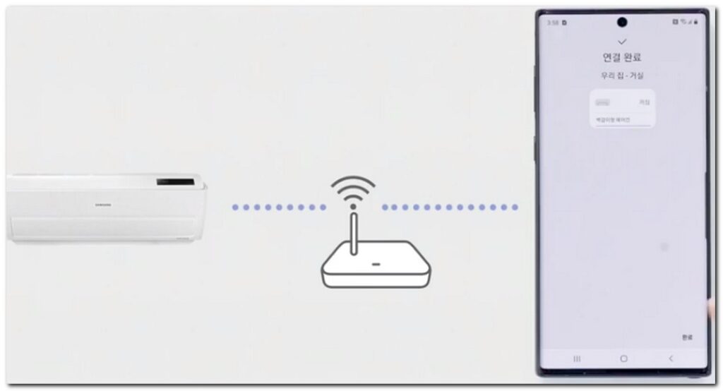 삼성 에어컨 리모컨 SmartThings