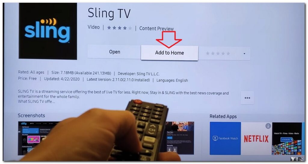 삼성 스마트TV 갤럭시스토어에서 앱설치