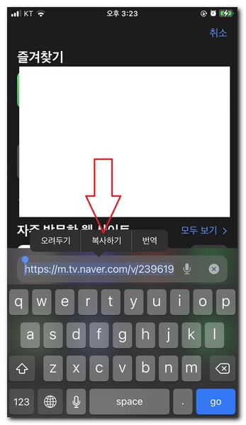 아이폰 네이버 비디오 다운로드하기