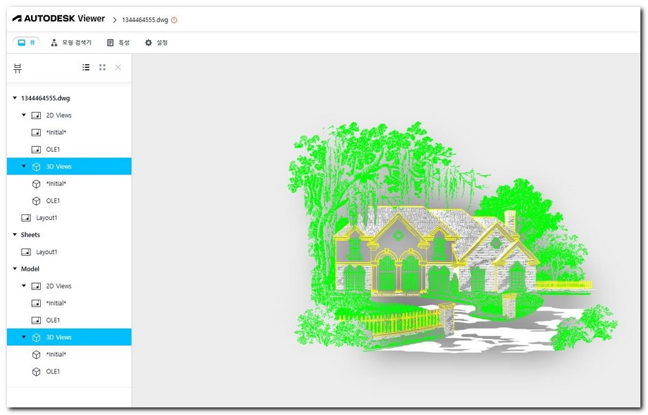 dwg cad 파일 보기