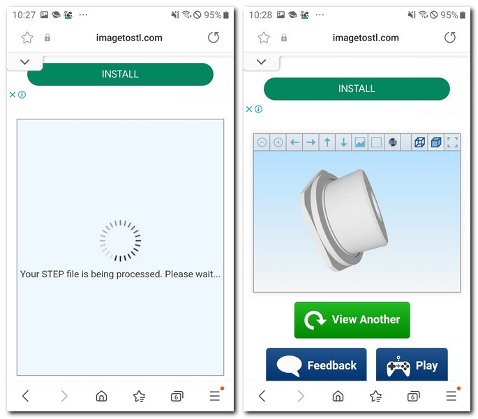 STEP 파일 뷰어 사용해서 열기 방법