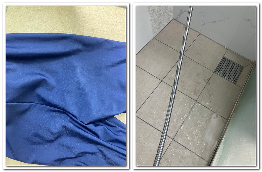 래쉬가드에 박힌 모래제거 빼는 방법