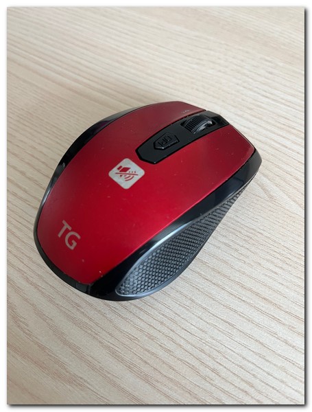 무선 마우스 버벅거림 되다가 고장(다이소 TG-M6600G)