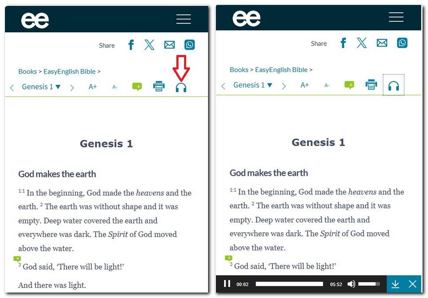 영어 성경듣기 무료 NIV KJV 사이트 3곳