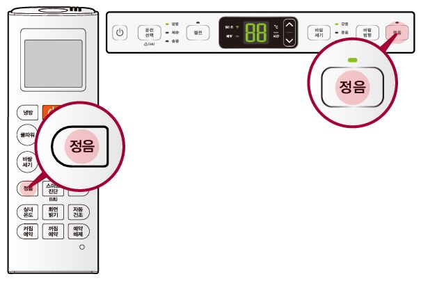 LG 이동식 에어컨 소음 바람소리가 너무 커요 해결방법