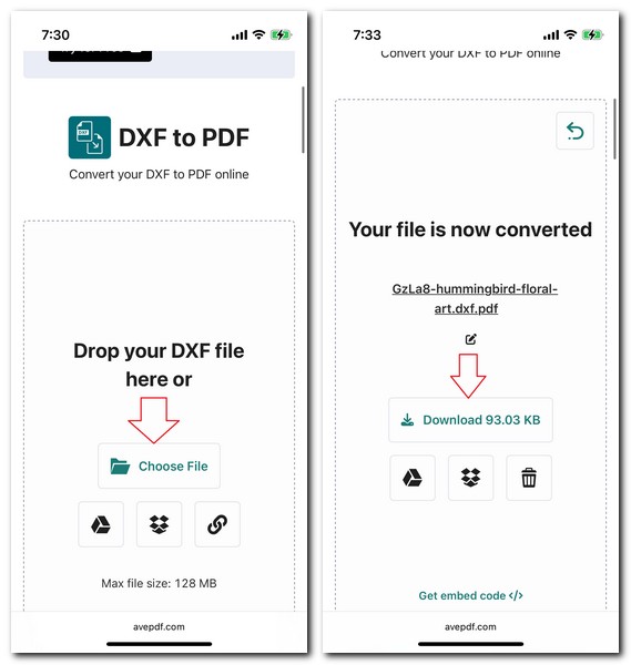 dxf 파일 pdf로 변환하는 방법